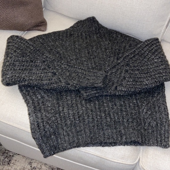 IRO Paris France brand- grey sweater - Picture 5 of 7